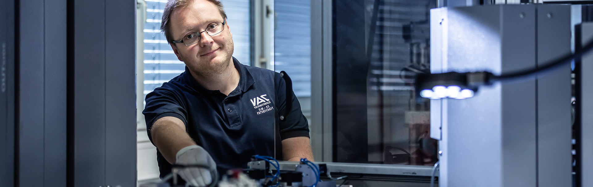 smiling VAC employee working